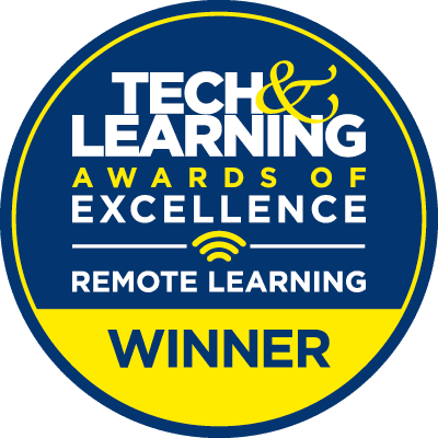 Tech &amp; Learning Awards of Excellence Remote Learning Winner