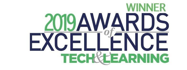 Tech & Learning Awards of Excellence Winner