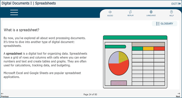 Digital Documents lesson