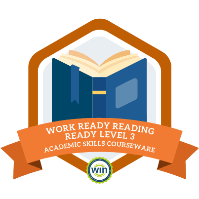 Work Ready Reading Level 3 badge